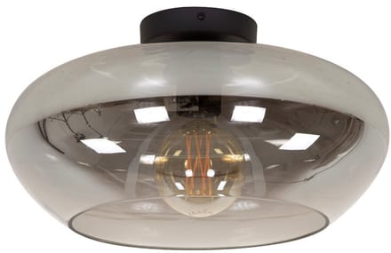 AnLi Style Plafondlamp Elevate 1-lichts / Smoke grey glas
