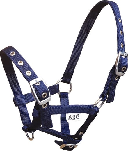 S2g Halster Standard Veulen Verstelbaar Nylon Donkerblauw