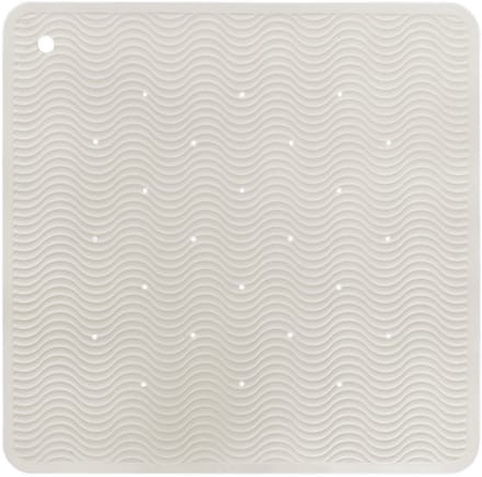 HEVEA Wave Badmat Square - Marble