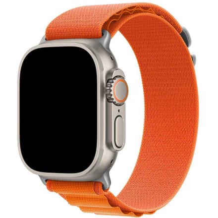 2+1 | Apple Watch Bandje Alpine - Nylon - Oranje