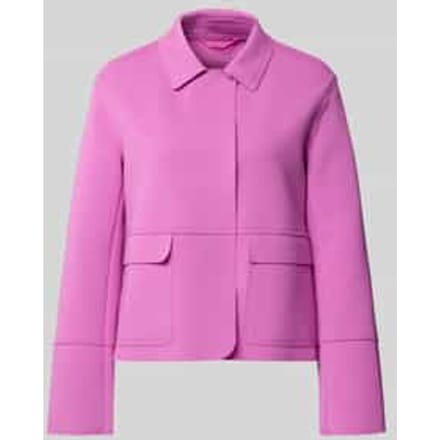 Blazer met kentkraag en opgezette klepzakken