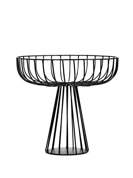 Serax - Antonino Sciortino Catu - Mand XL - zwart - Ijzer - 30 Ø - H 28cm