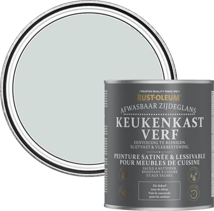 Rust-Oleum Lichtgrijs Keukenkastverf Zijdeglans - Duifgrijs 750ml