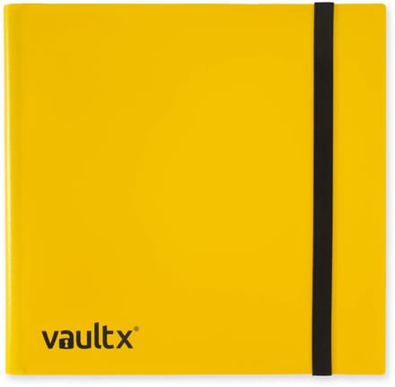Vault X 12-Pocket Strap Binder - Verzamelmap - 480 Kaarten/Geel