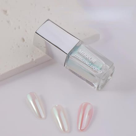 5ml Magic Chrome Vloeibaar Aurora Poeder Metallic Spiegeleffect Nagellak DIY Nail Art Decoratie