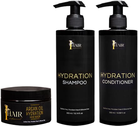 Hydration Shampoo, Conditioner & masker Sulfaat- en Parabeenvrij