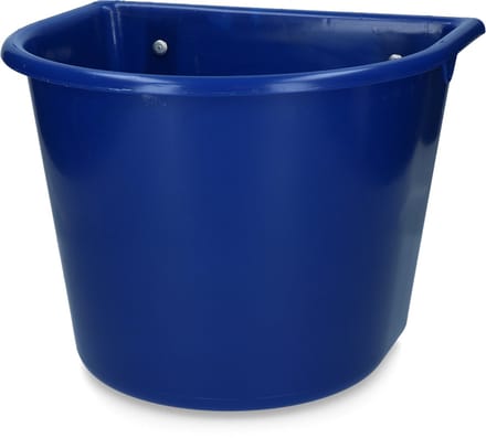 Vplast Voerbak 15 l met ophang Donkerblauw