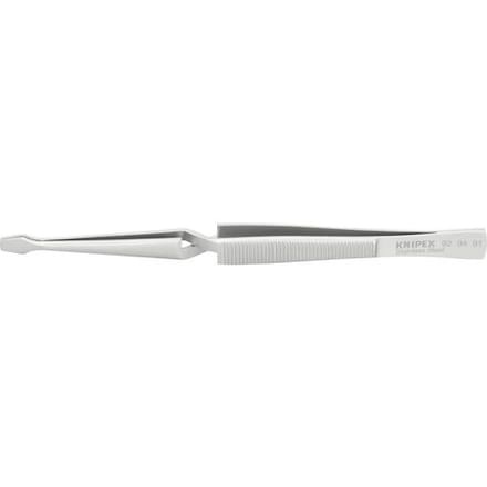 KNIP pincet 9294, verenstaal, le 160mm, greep vernikk, trapezium