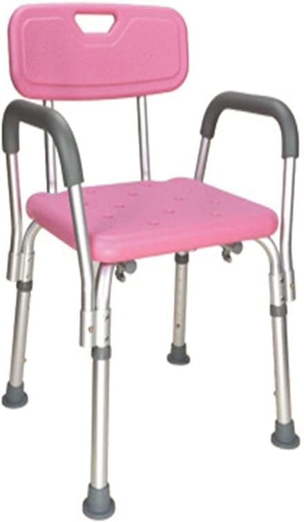 Badkruk - Douchestoel - Veilig Douchen - In Hoogte Verstelbaar - 75-88 cm - Blauw
