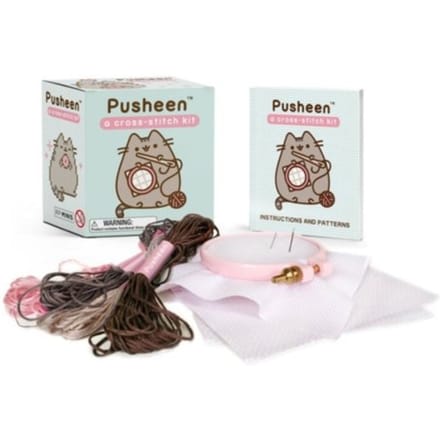 Pusheen: A Cross-Stitch Kit - Rp Minis - Claire Belton
