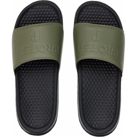 Protest PRTBerden – Badslippers Heren – Brede band – Comfortabele pasvorm – Zwart