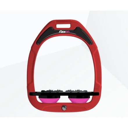 Platte Ultragreep Slenken Rood/Zwart/Roze Flex-On Green Composite
