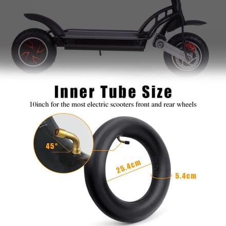 Solidchoice - 2 Stuks 10 Inch Binnenbanden voor Elektrische Scooters