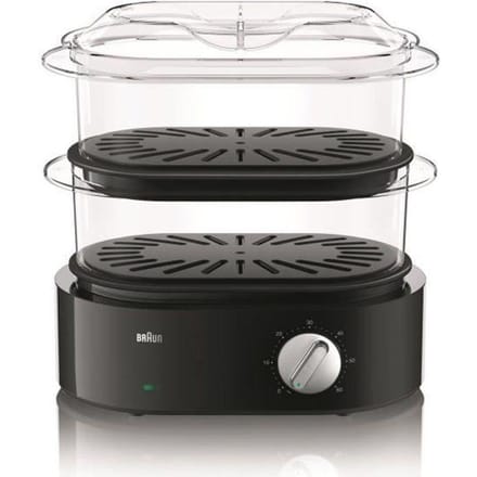Stoomkoker - BRAUN - Identity FS 5100 - 850W - Turbo Steam - Timer