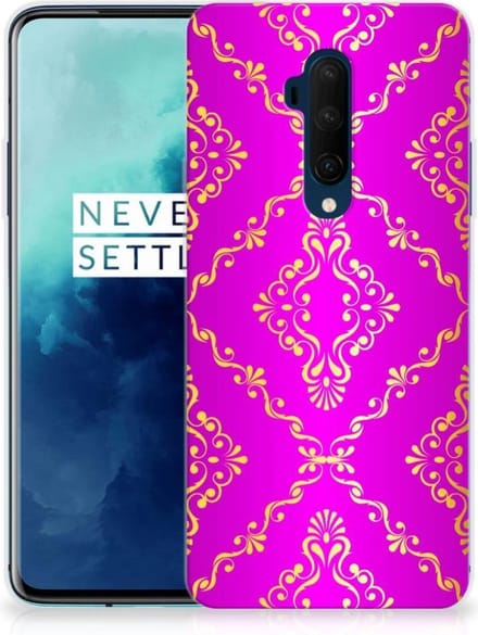 Siliconen Hoesje OnePlus 7T Pro Barok Roze