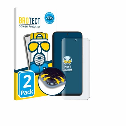 BROTECT - Screenprotector voor Oppo A6t 4G - Folie Beschermfolie matte volledig dekking 2 Stuks