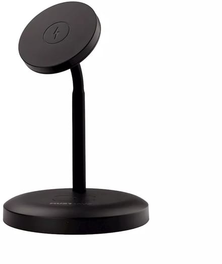 Musthavz - MagStand 2-in-1 - MagSafe draadloze oplader - zwart