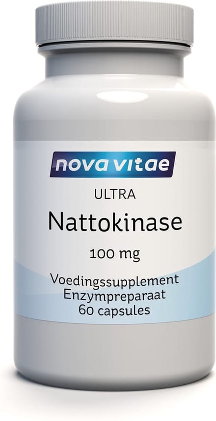 Nova Vitae - Nattokinase Ultra - 2000 FU - 100 mg - 60 capsules