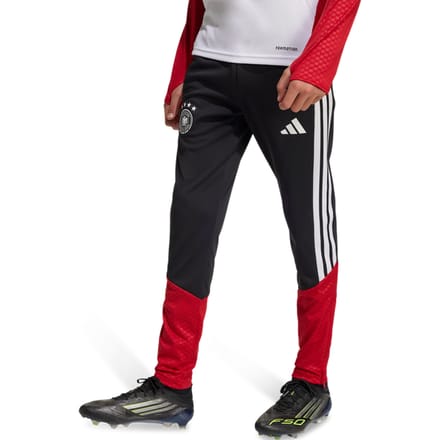 Adidas Germany Broeken Kinder - Zwart - Maat 147 - 152 CM - Poly Mesh