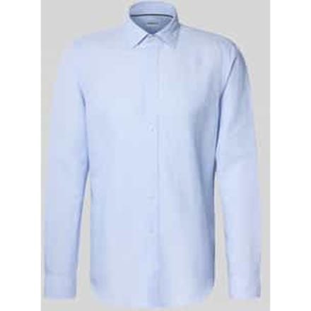 Slim fit Zakelijk Hemd van Linnenmix