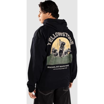 Dravus Yellowstone Hoodie zwart