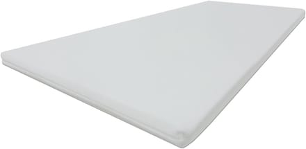 Matras Topper - Koudschuim oplegger - Extra comfort - Ventilatie kanalen - 180x200 cm - Wit