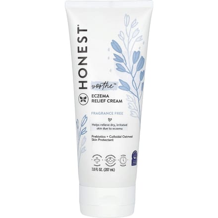 The Honest Company, Crème Apaisante pour Eczéma, 7 fl oz (207 ml) white