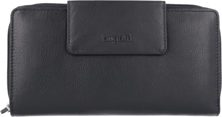 Bugatti Vertice portemonnee leer 20,5 cm - Dames - Horizontaal - schwarz