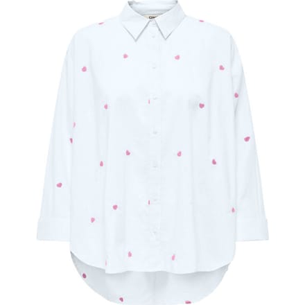 Relaxed fit overhemdblouse van puur katoen model 'NEW LINA GRACE'