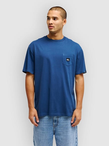 Quiksilver Salt Water Pocket T-Shirt blauw
