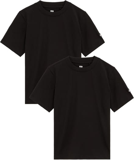 WE Fashion Jongens T-shirt met embroidery, 2-pack