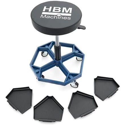 HBM pneumatische Stoel Met vier uitneembare trays