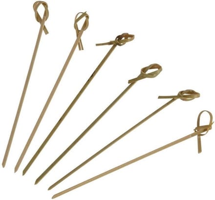 New Age Devi - 12cm Geknoopte Spiezen - Perfect voor Feestjes en Barbecues