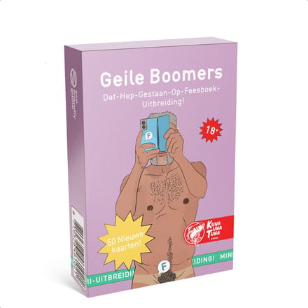 Geile Boomers - Dat Hep Gestaan Op Feesboek Mini Uitbreiding
