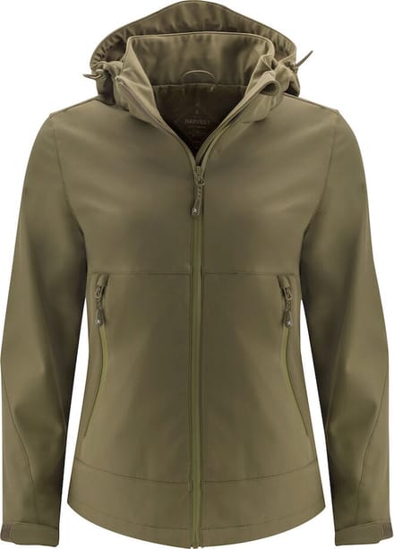 James Harvest SOFTSHELL LODGETOWN WOMAN 2121040 - mosgroen - M