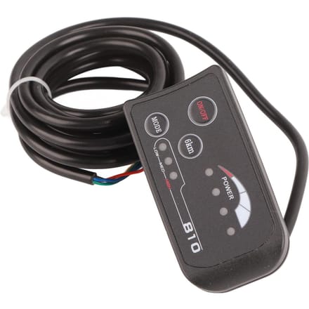Elektrische Fiets 810 LED Display Met 5-Draads Kabel Bedieningspaneel black