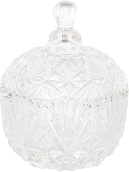 Clayre & Eef Glazen potje Ø 10 cm Glas