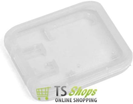 2 stuks - Qatrixx SD-Kaart Adapter Box – MicroSD/TF naar SD box – Transparante Opbergbox