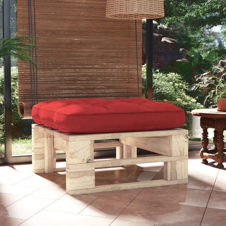 vidaXL - Tuinhocker - pallet - geïmpregneerd - grenenhout