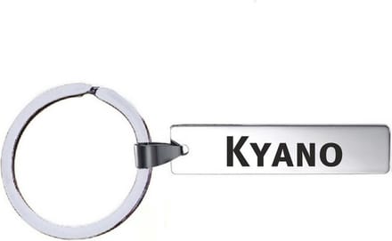Sleutelhanger Met Naam - Kyano - RVS