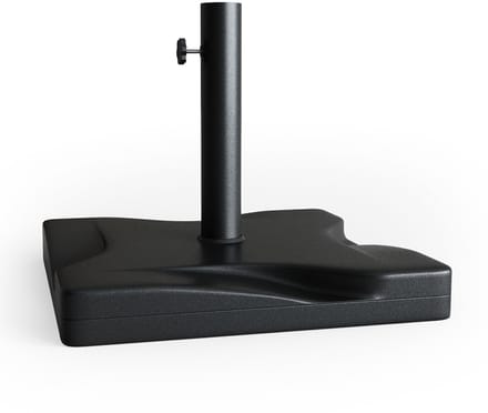 OK-Living Parasolvoet – 42 x 42 cm Zwart