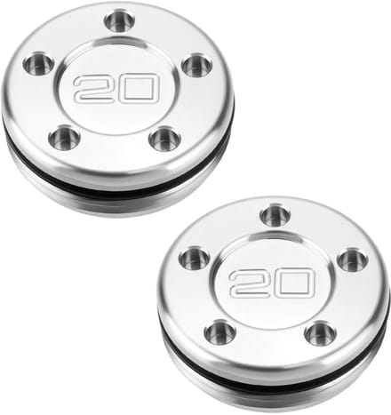 Dailygoods - 2 Stuks Golf Putter Gewichten 10g Compatibel met Scotty Cameron - Zilver