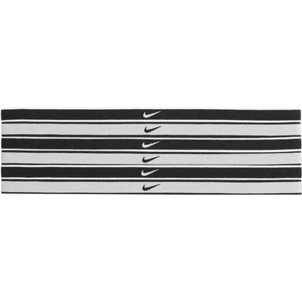 Nike Hairbands 6-Pack Swoosh Zwart/Wit/Grijs