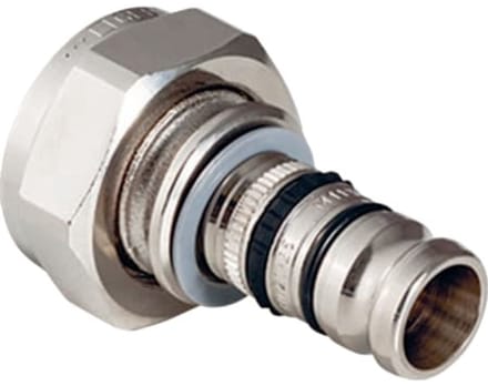 Geberit Mepla aansluiting voor euroconus, met wartelmoer, DN 12 / 20, 611.623.22.5