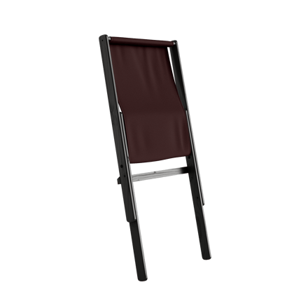 Karup Boogie klapstoel - 715 Brown - 202 black lacquered