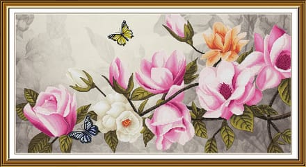 Borduurpakket Nova Sloboda - Romantic Tenderness - Romantische Tederheid