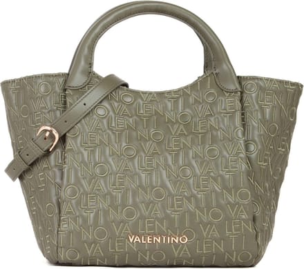 VALENTINO Handtas Schoudertas Dram Shopping Militare Olijfgroen