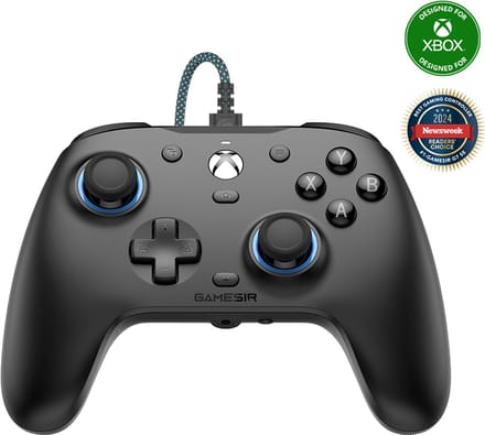 GameSir G7 SE - Bedrade Controller - Hall Effect - Verwisselbare frontplaat - Xbox, PC & Android - Zwart