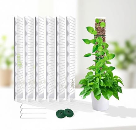 Maison Elara Transparante mosstok voor klimplanten - 61 cm - set van 6