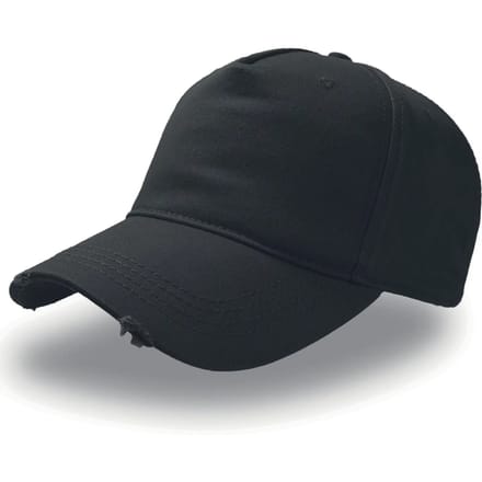Atlantis Headwear Cargo Cap AT509 - Black - One size